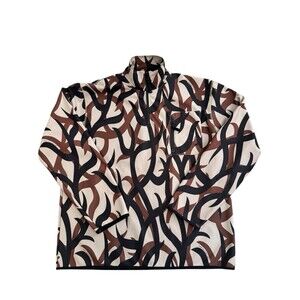 Vintage Rare Asat Trival Camo Quarter Zip Men XL Vintage